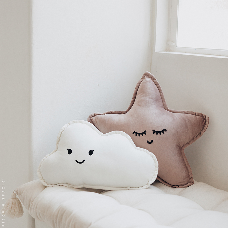 Set de cojines estrella y nube - Piccolo Spazio