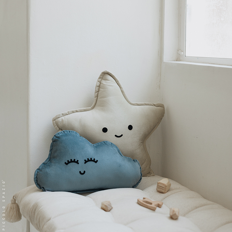 Set de cojines estrella y nube - Piccolo Spazio